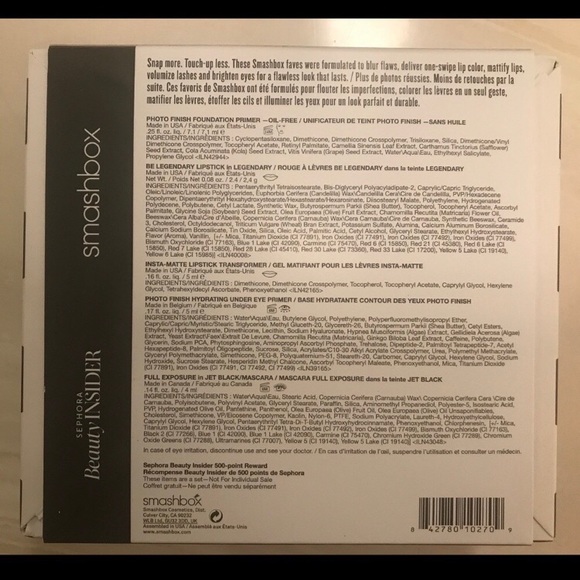 ♥️SEPHORA♥️🆕 VIP SMASHBOX Beauty Box - Picture 12 of 14